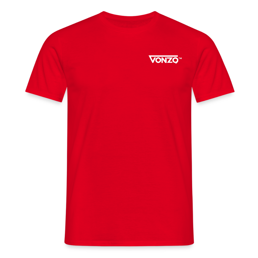 T-shirt Homme VONZO - rouge