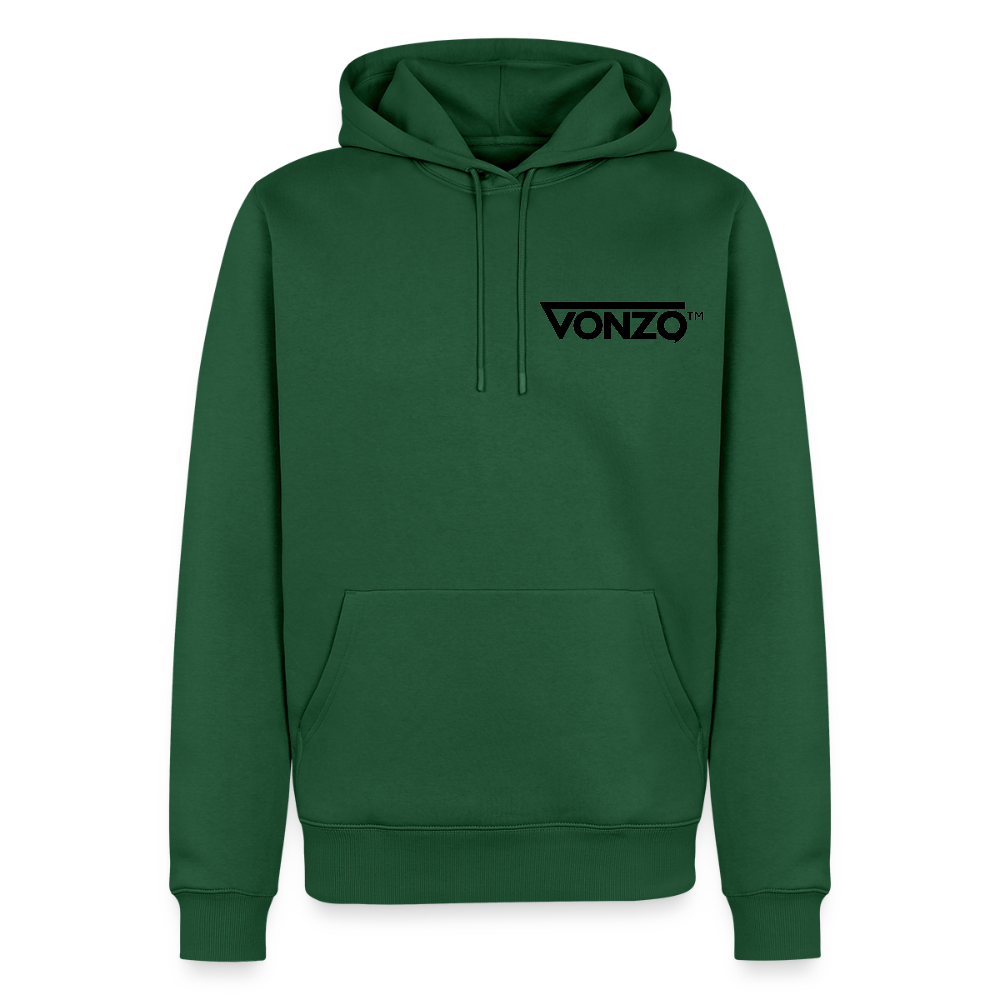 Sweat-shirt à capuche VONZO - vert bouteille