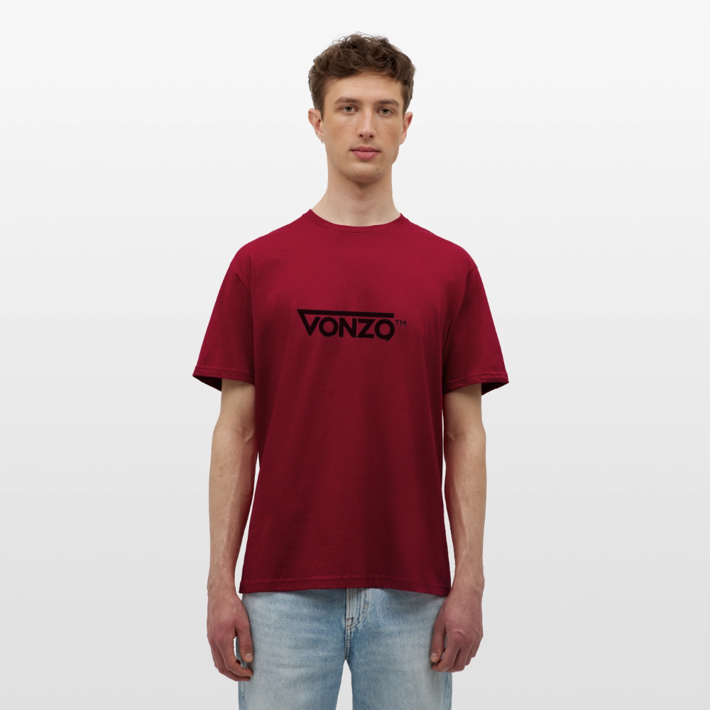 T-shirt Homme VONZO - rouge brique