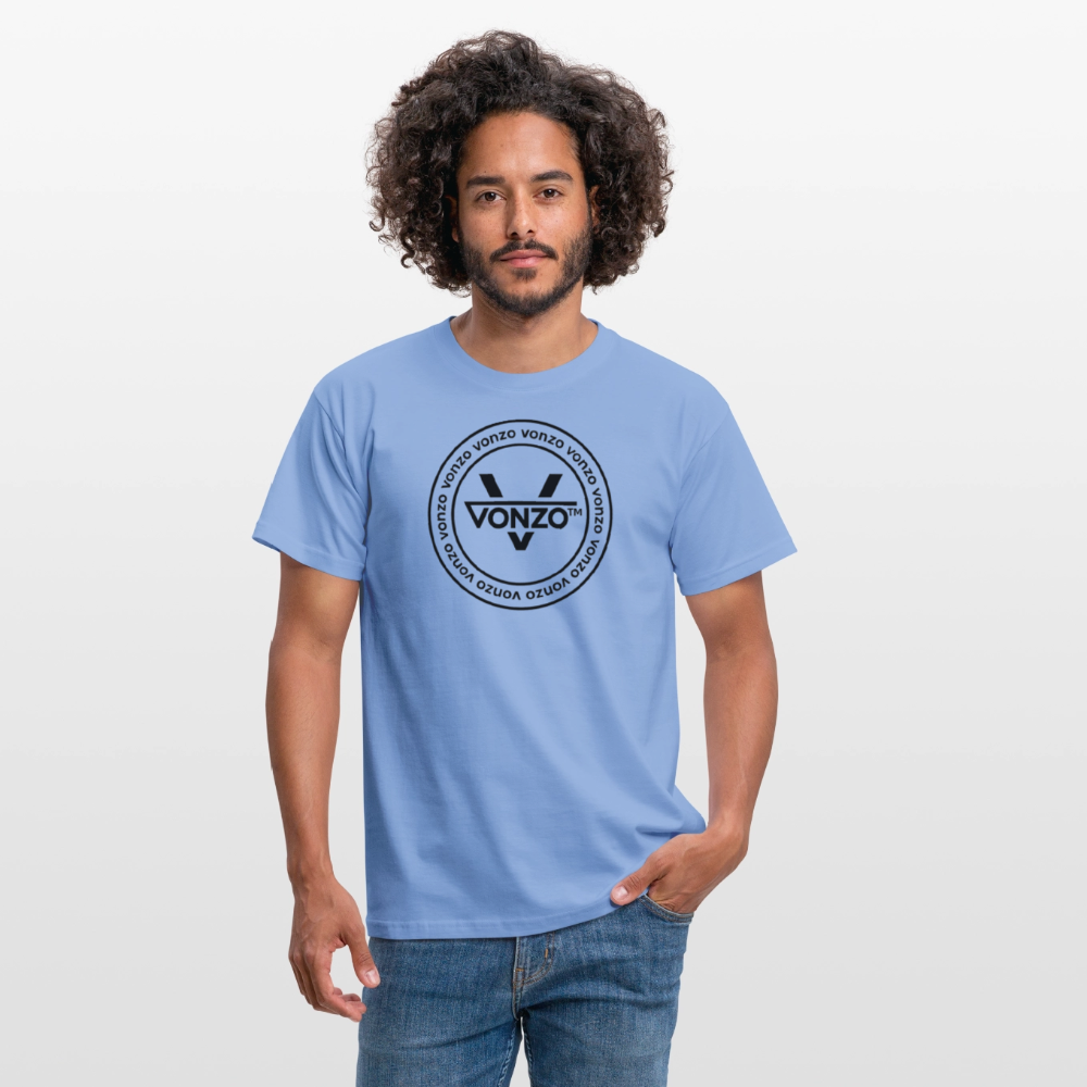 T-shirt Homme - carolina blue