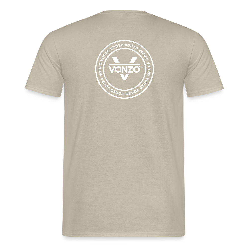 T-shirt Homme VONZO - beige sable