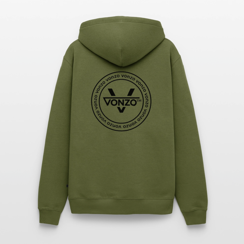 Sweat-shirt à capuche VONZO - kaki