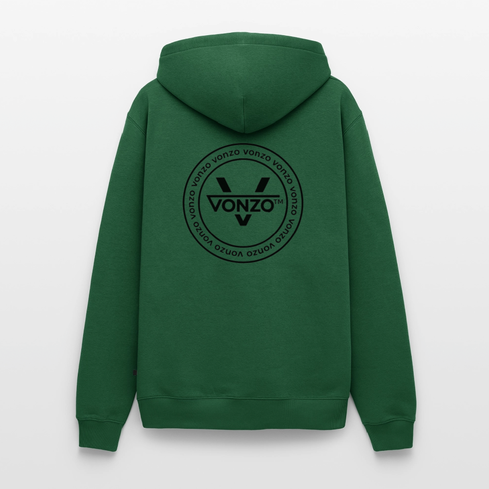 Sweat-shirt à capuche VONZO - vert bouteille