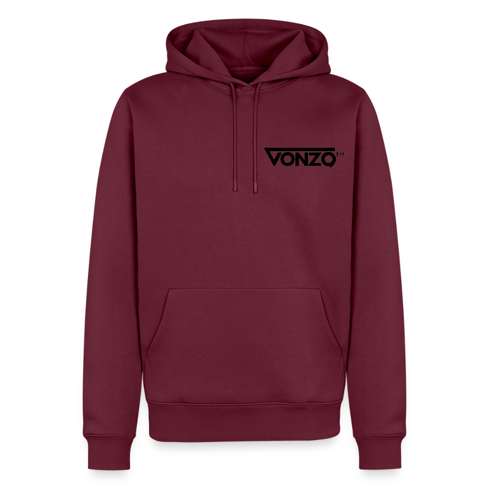 Sweat-shirt à capuche VONZO - bourgogne