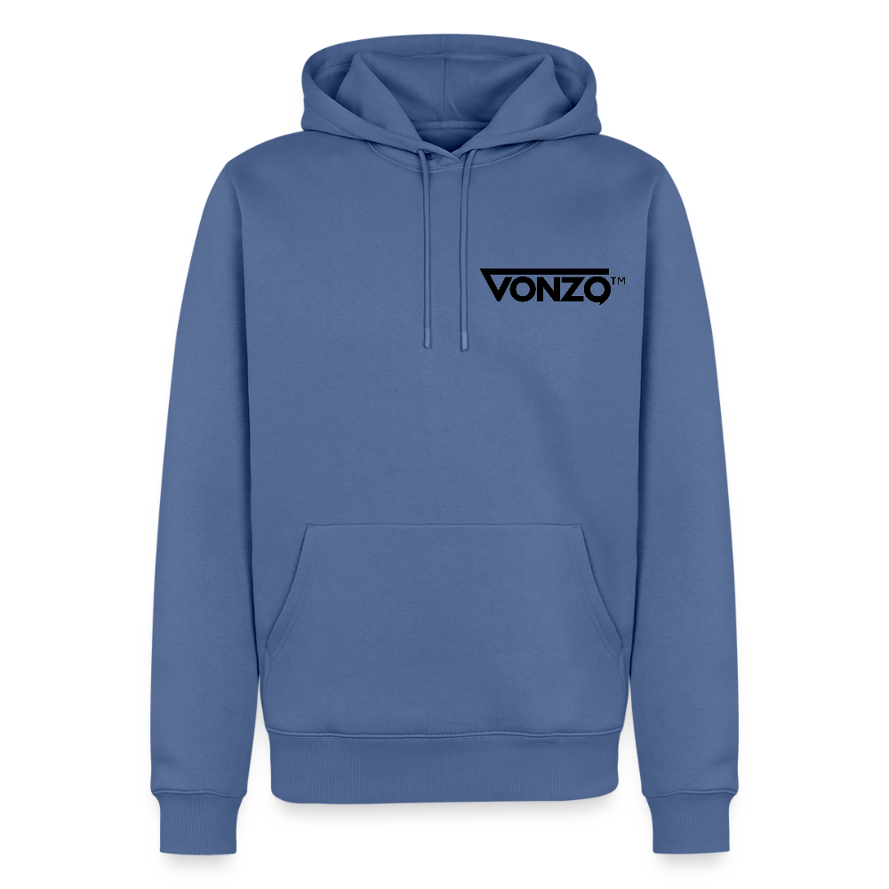 Sweat-shirt à capuche VONZO - bleu pigeon