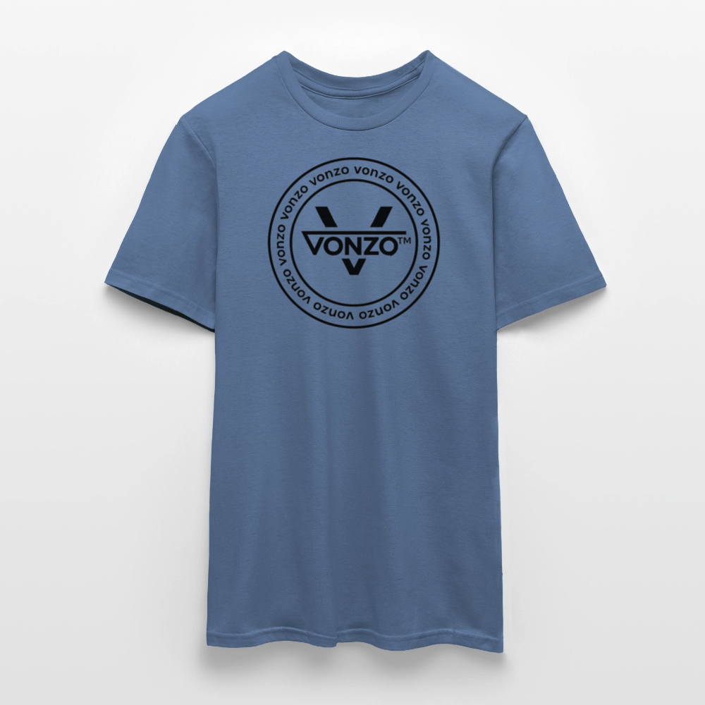 T-shirt Homme - bleu pigeon