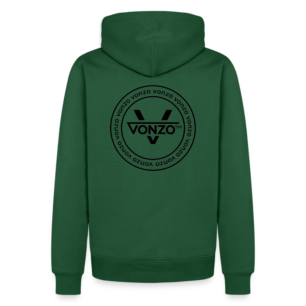 Sweat-shirt à capuche VONZO - vert bouteille