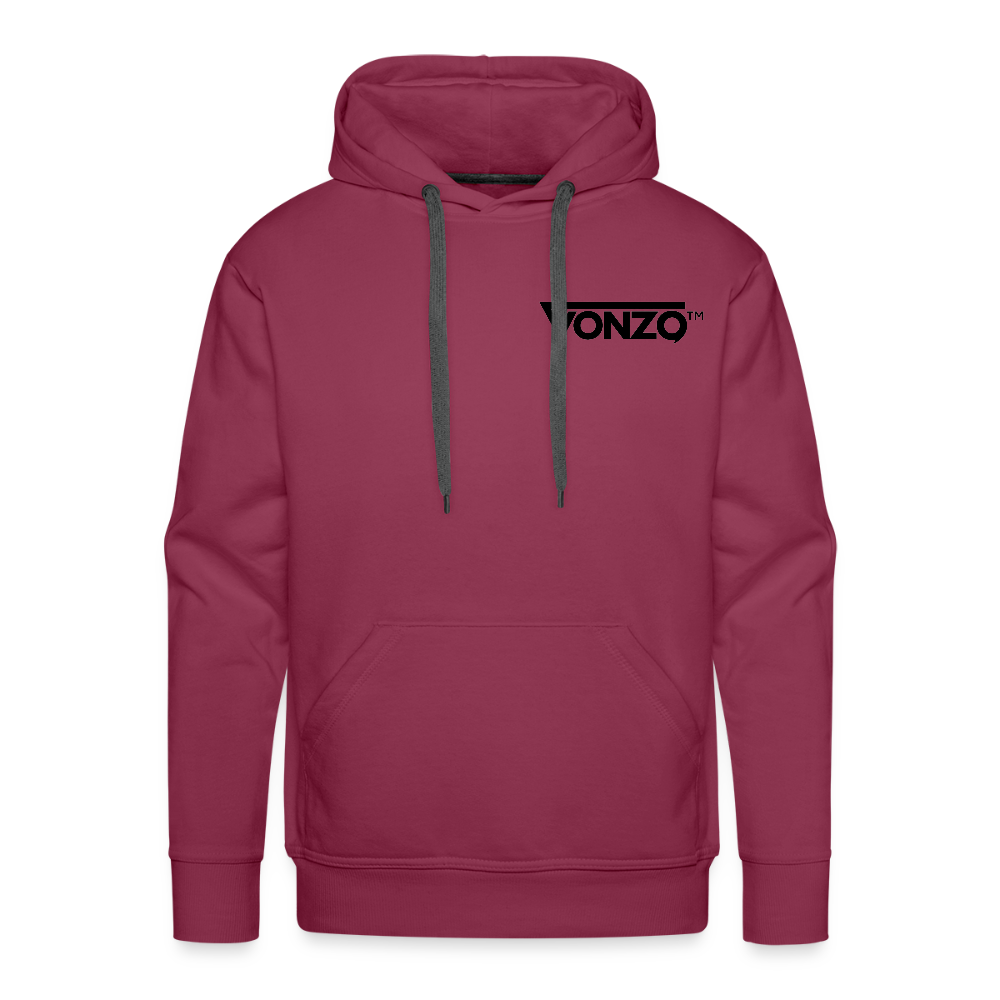 Sweat-shirt à capuche VONZO - bordeaux