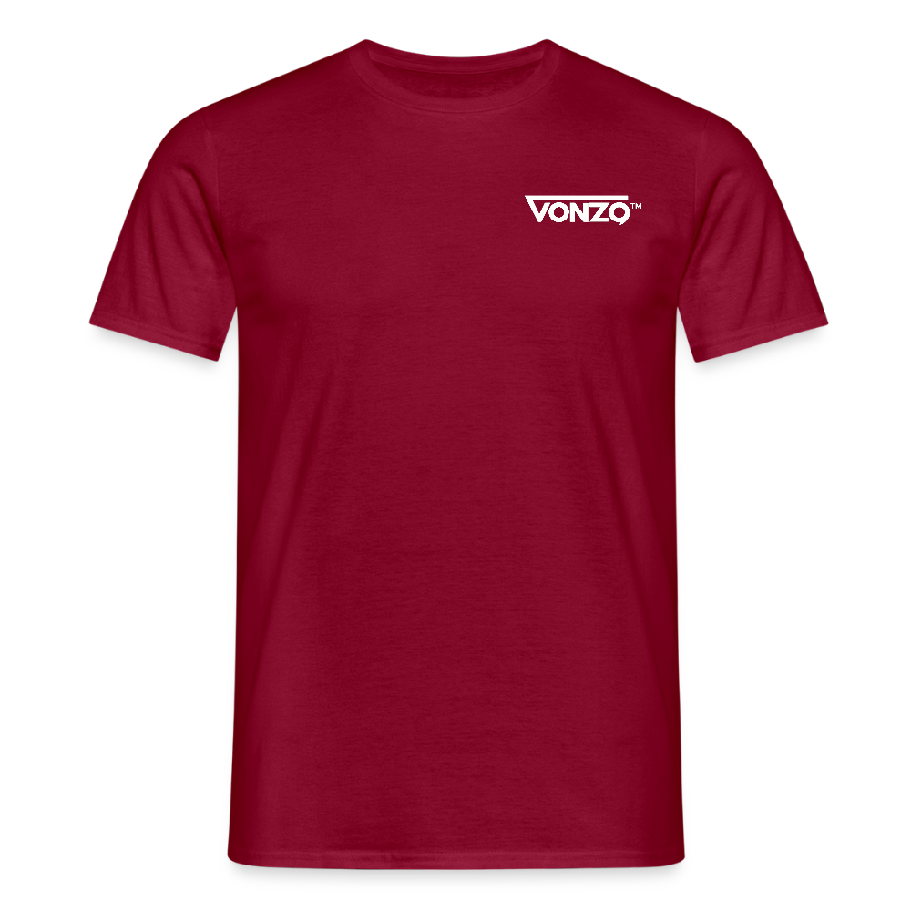 T-shirt Homme VONZO - rouge brique