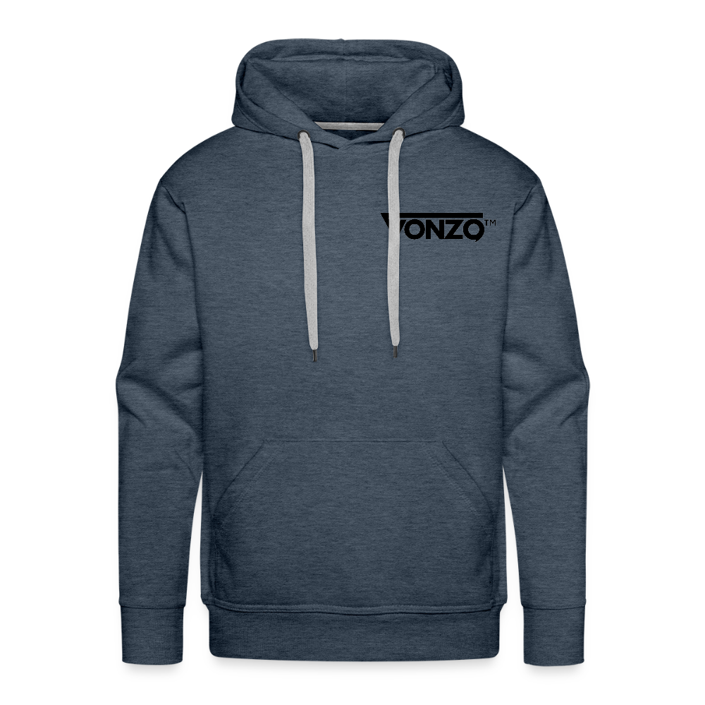 Sweat-shirt à capuche VONZO - bleu jeans