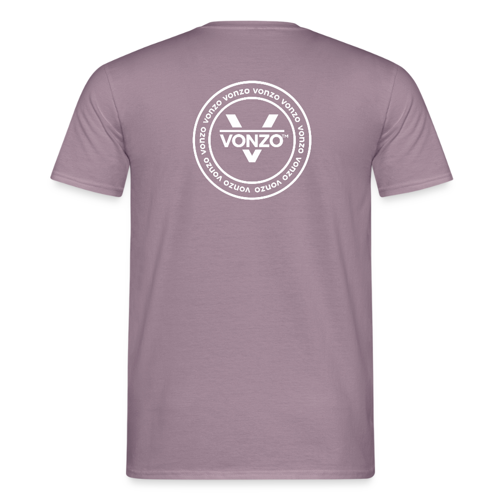 T-shirt Homme VONZO - mauve gris