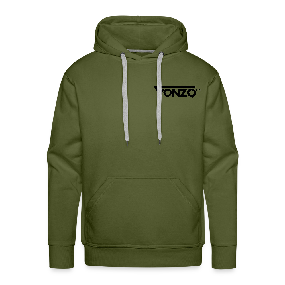 Sweat-shirt à capuche VONZO - vert olive