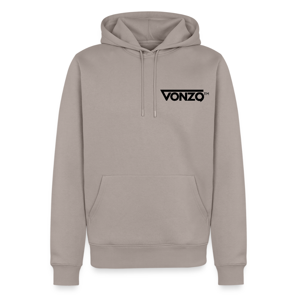 Sweat-shirt à capuche VONZO - taupe