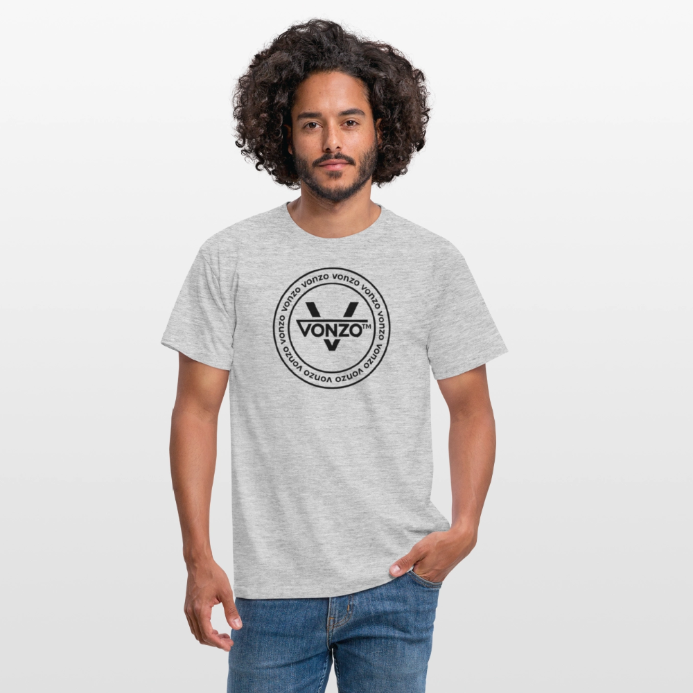 T-shirt Homme - gris chiné