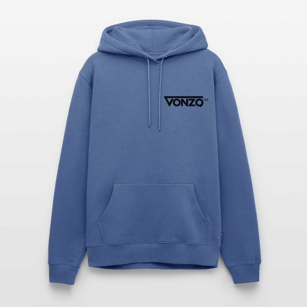 Sweat-shirt à capuche VONZO - bleu pigeon