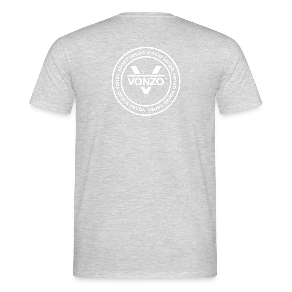 T-shirt Homme VONZO - gris chiné