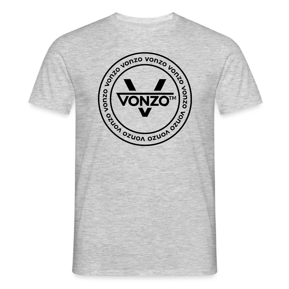 T-shirt Homme - gris chiné