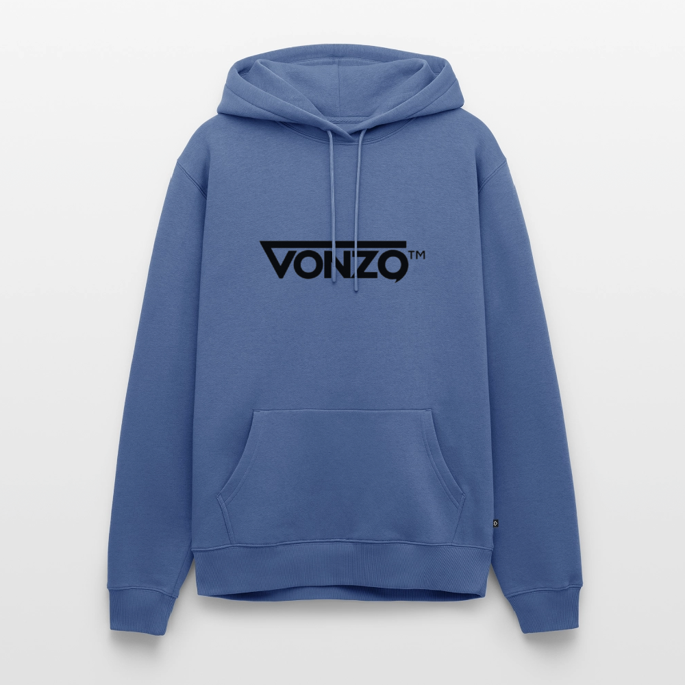 Sweat-shirt à capuche VONZO - bleu pigeon