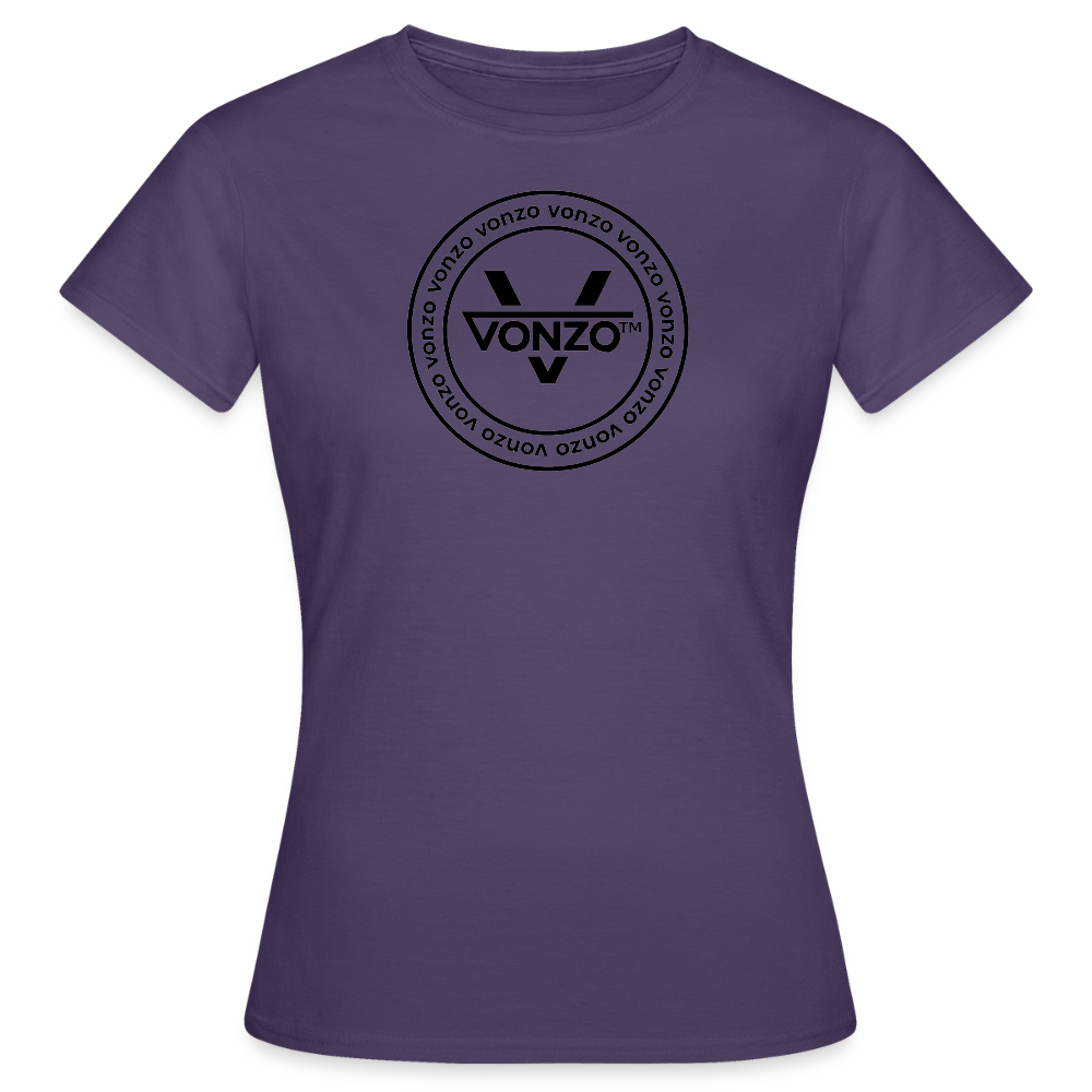T-shirt Femme - violet foncé