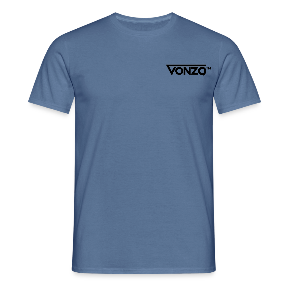T-shirt Homme - bleu pigeon 