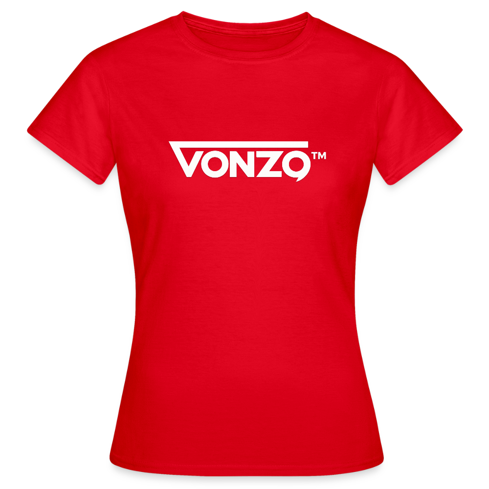 T-shirt Femme VONZO - rouge