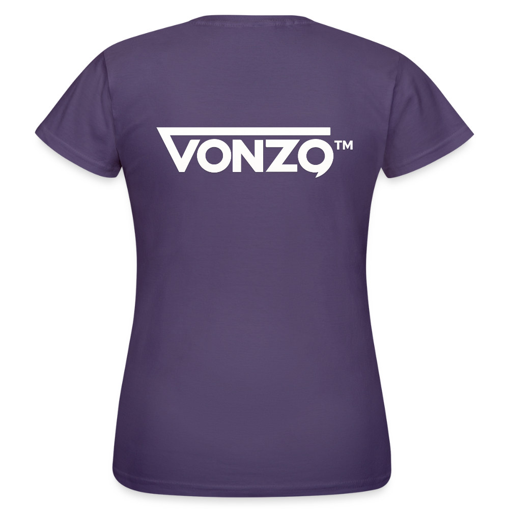 T-shirt Femme - violet foncé