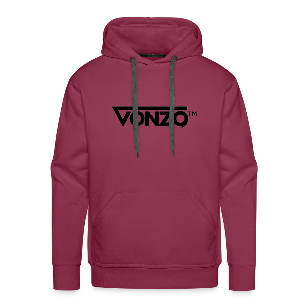 Sweat-shirt à capuche VONZO - bordeaux