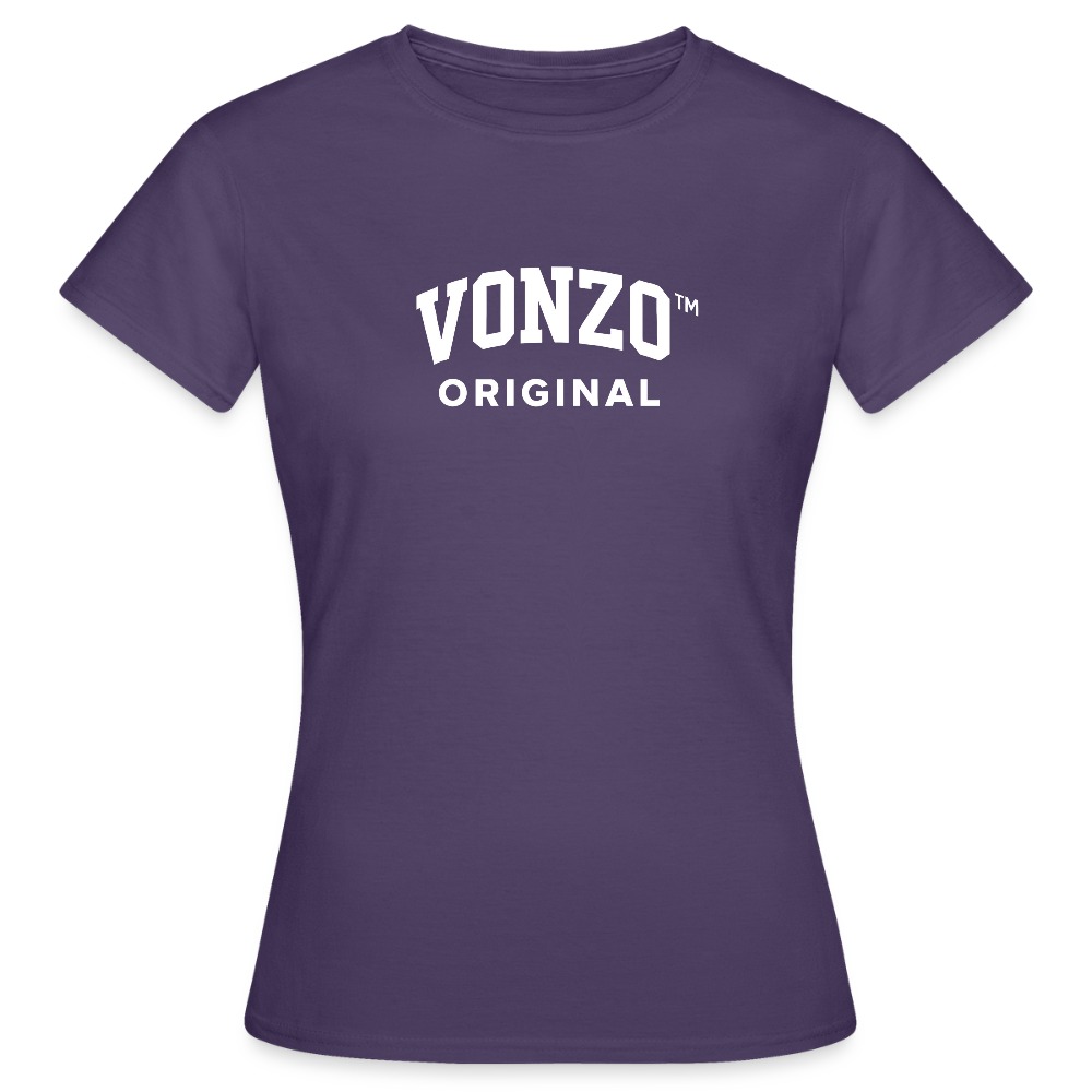 T-shirt Femme - violet foncé