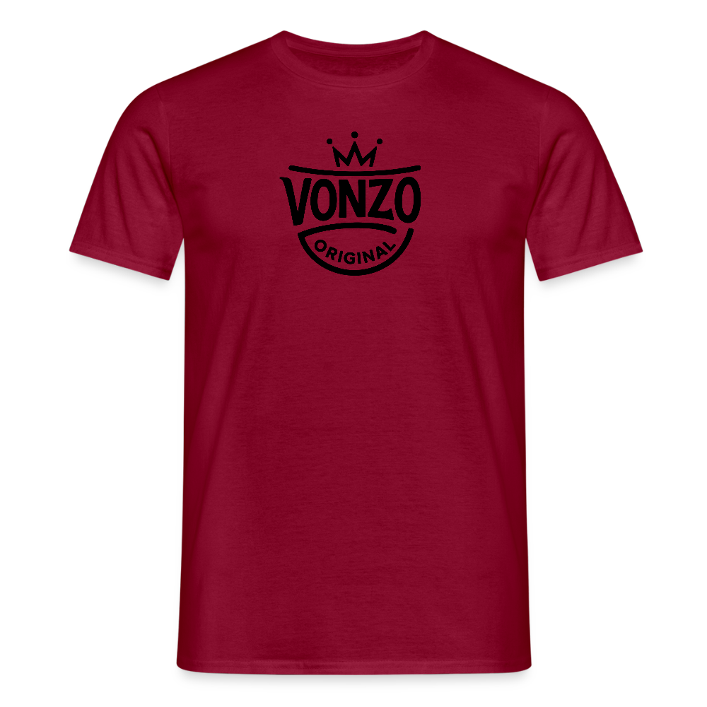 T-shirt Homme - rouge brique