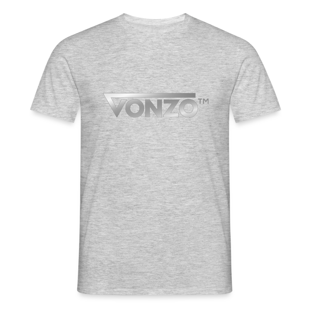 T-shirt Homme - gris chiné