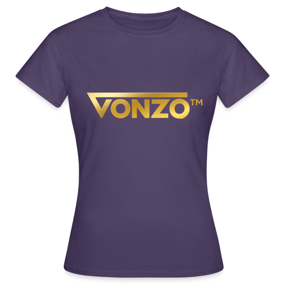 T-shirt Femme - violet foncé