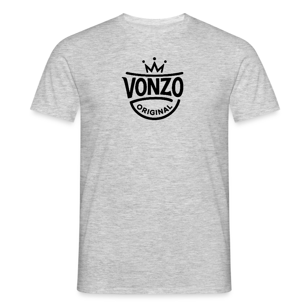 T-shirt Homme - gris chiné