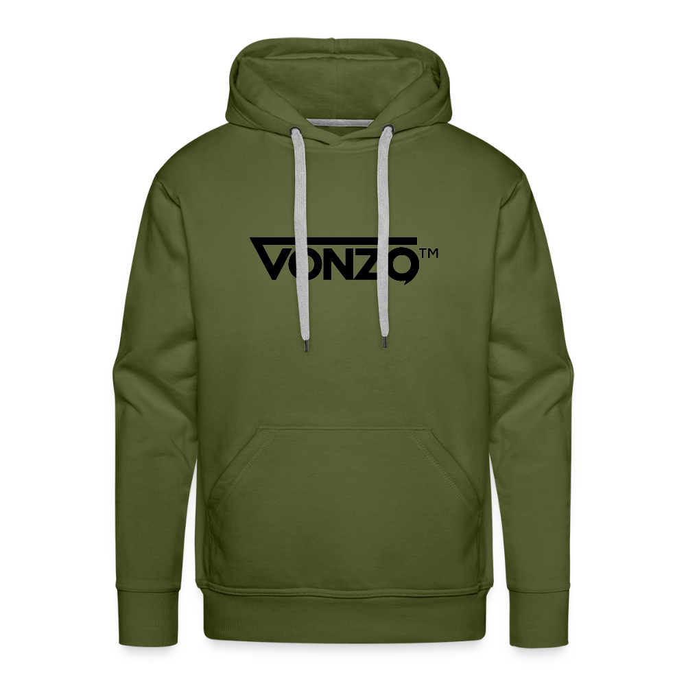 Sweat-shirt à capuche VONZO - vert olive