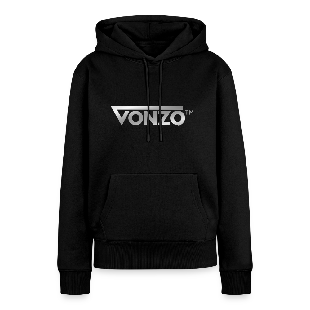 Sweat shirt noir VONZO™ avec logo argent