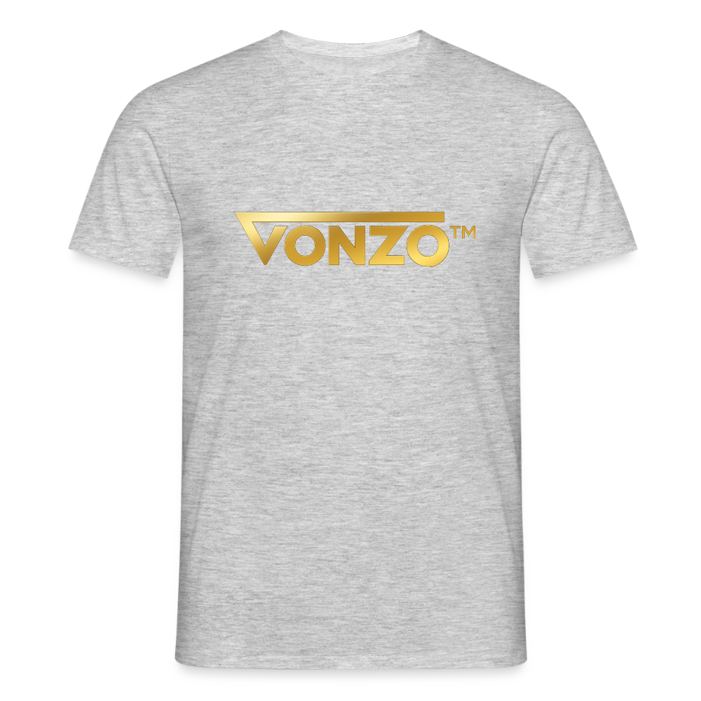 T-shirt Homme - gris chiné