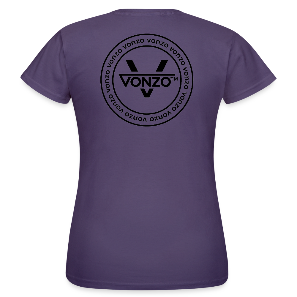 T-shirt Femme - violet foncé