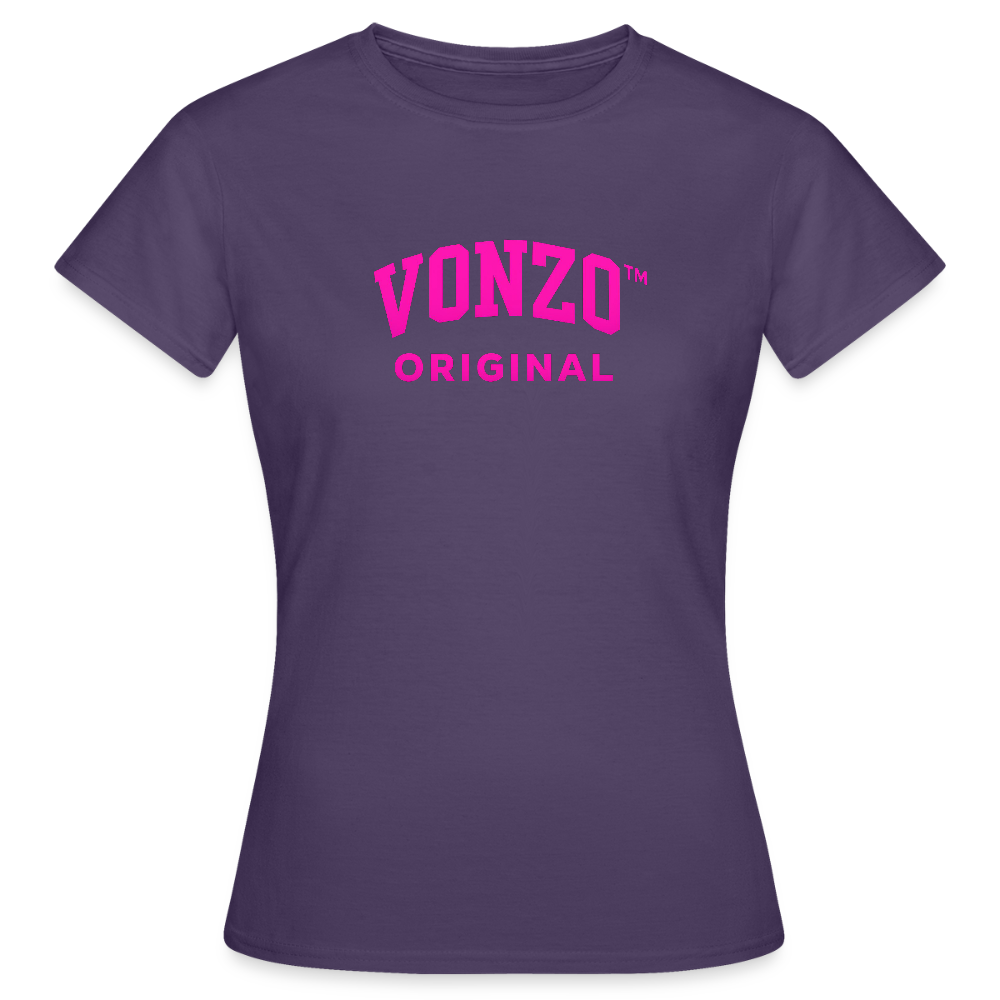 T-shirt Femme - violet foncé