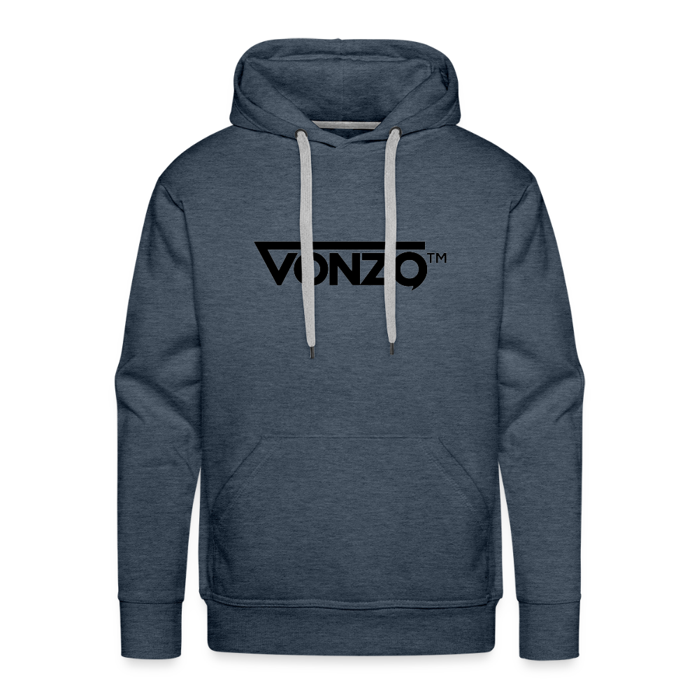 Sweat-shirt à capuche VONZO - bleu jeans