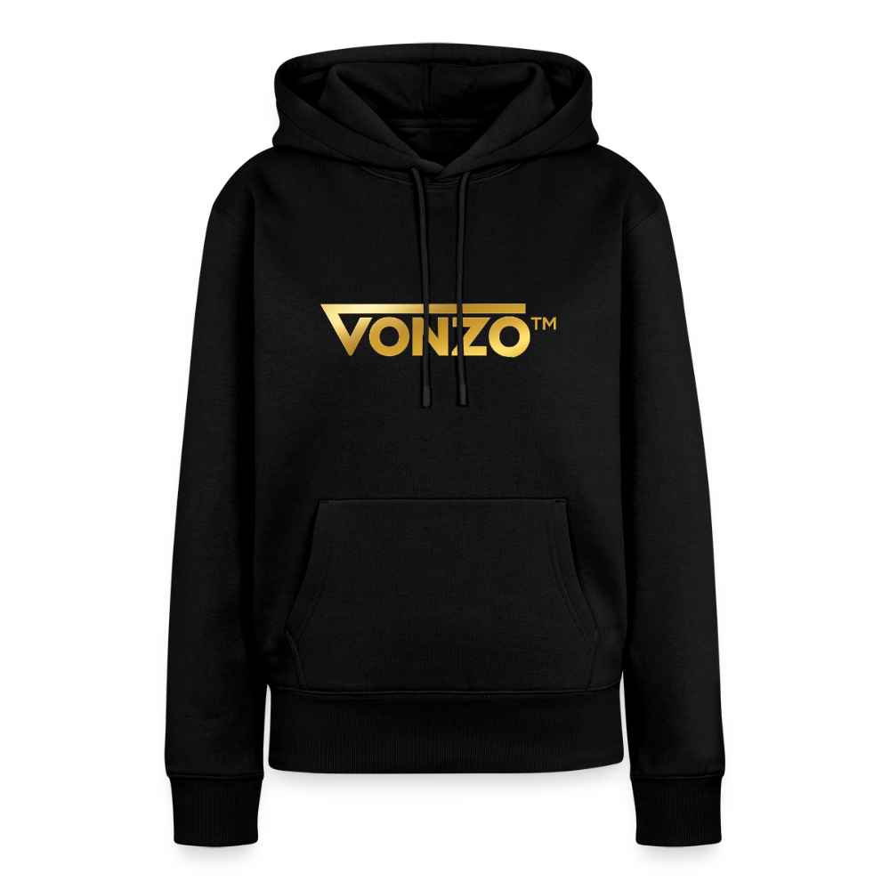 Sweat-shirt à capuche Premium - noir