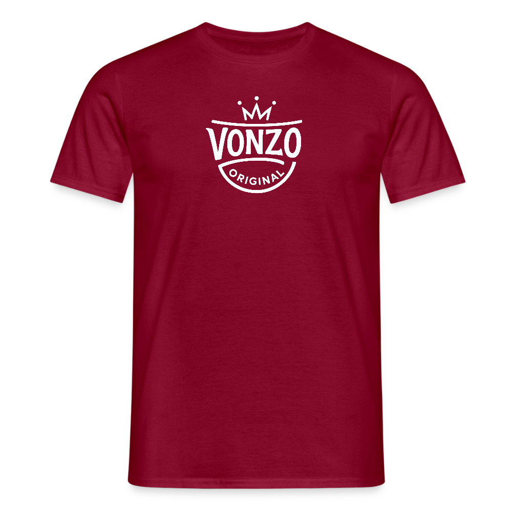 T-shirt Homme - rouge brique