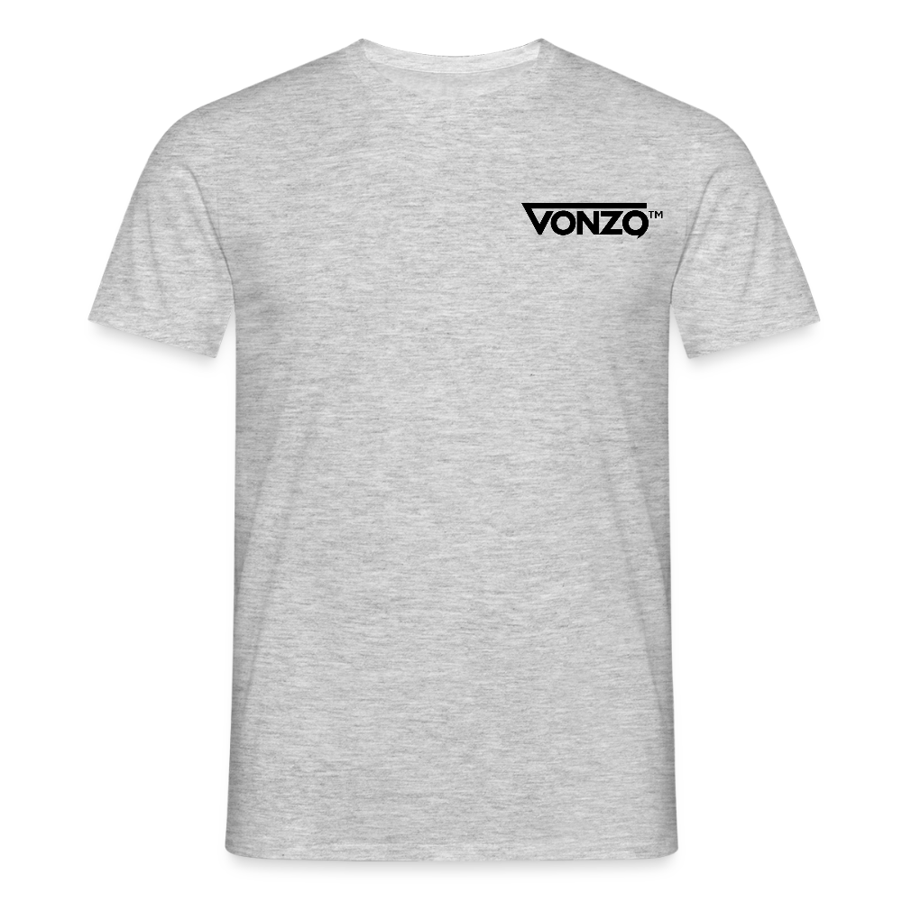 T-shirt Homme - gris chiné