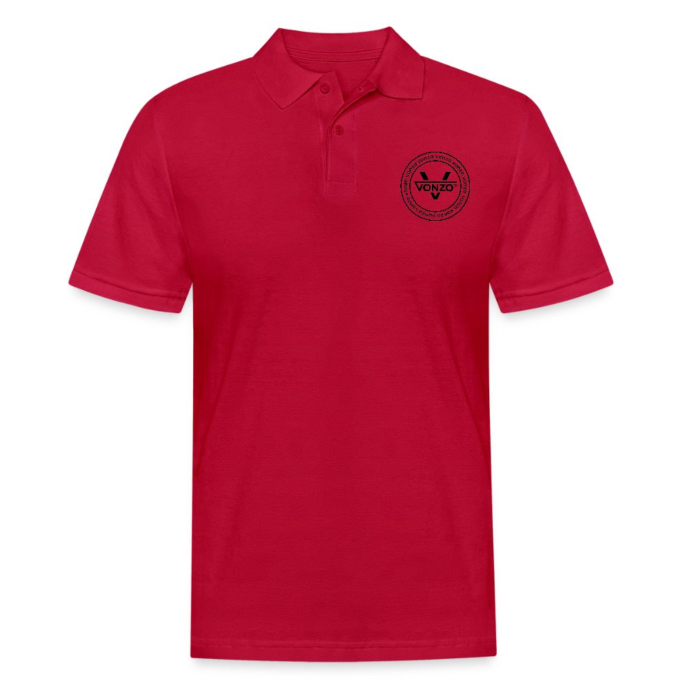 Polo Homme VONZO - cherry red
