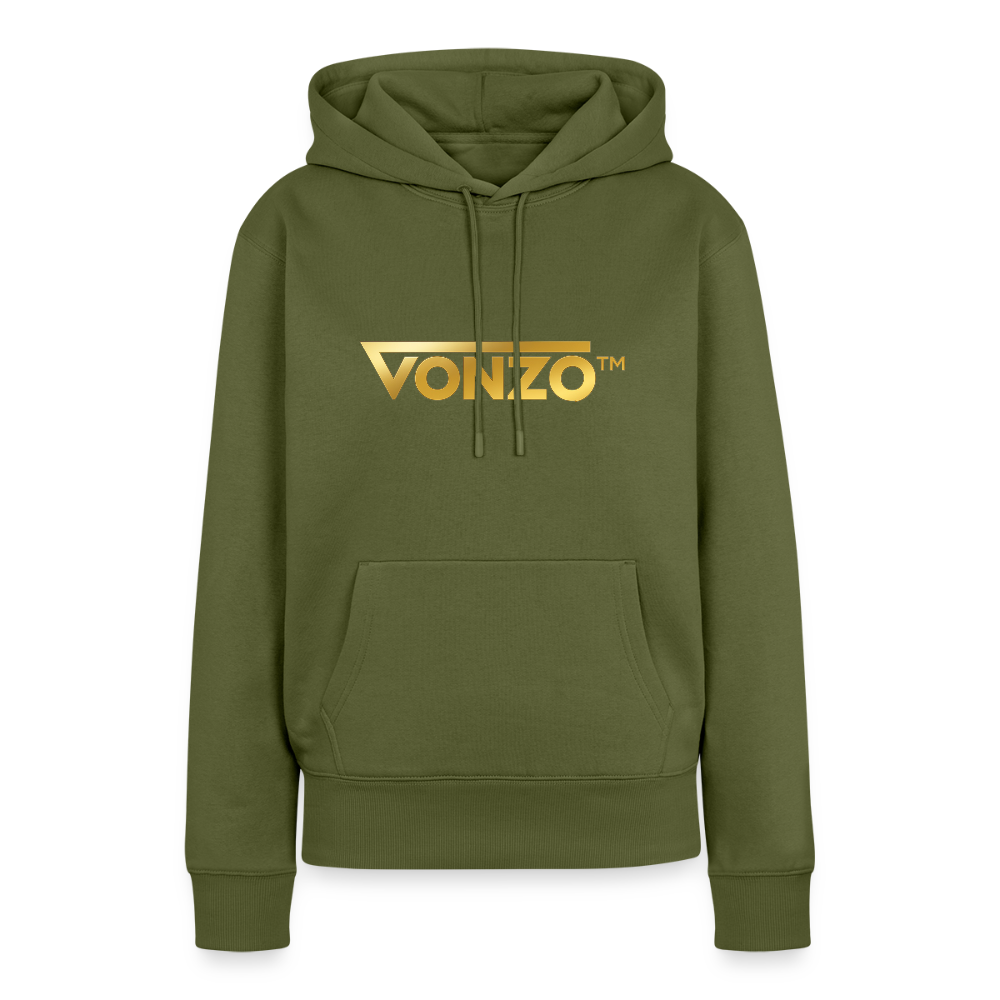 Sweat-shirt à capuche Premium - kaki