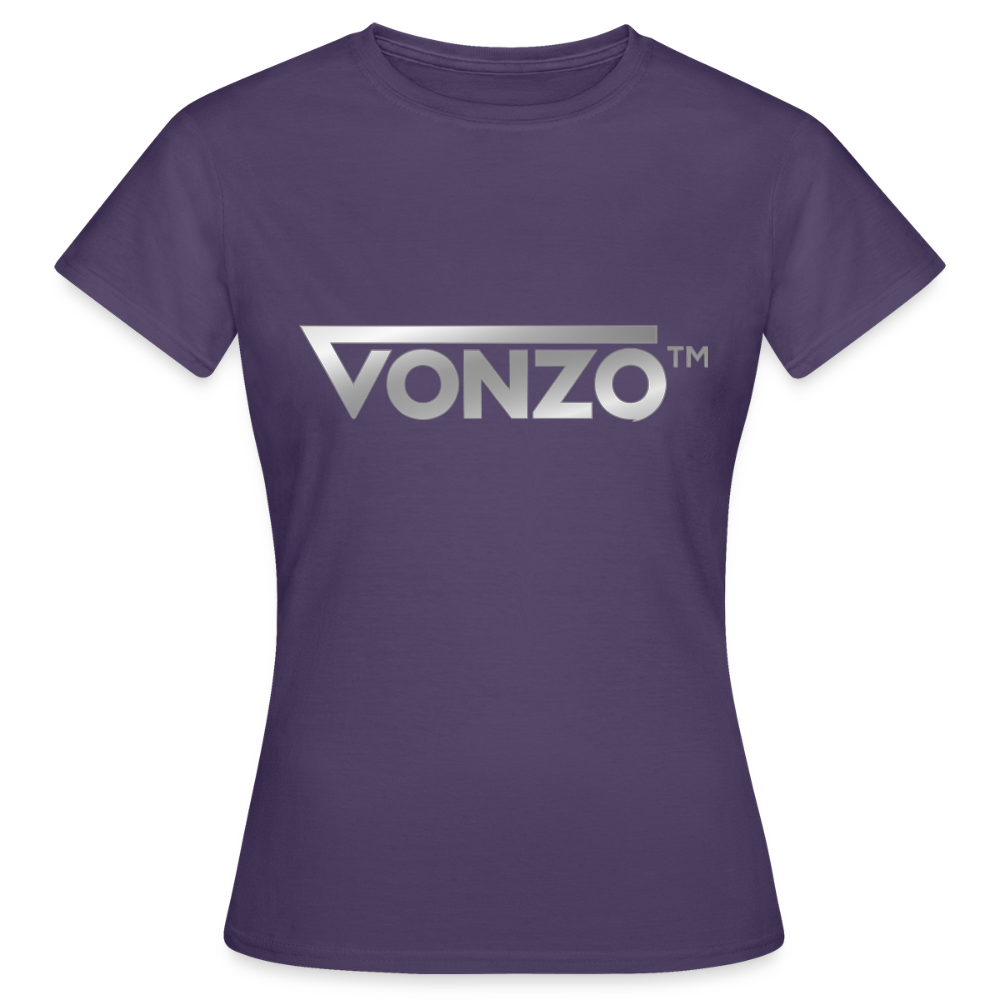 T-shirt Femme - violet foncé