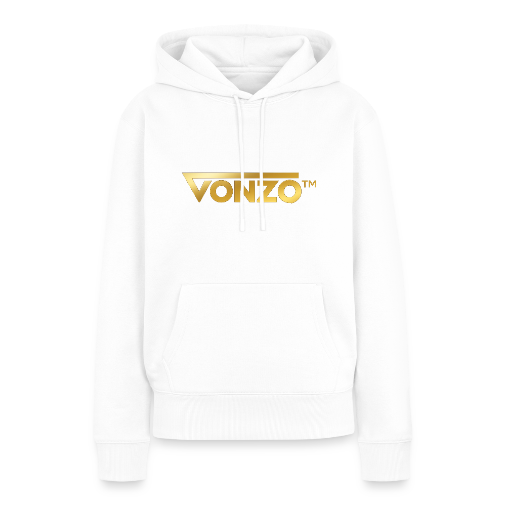 Sweat-shirt à capuche Premium - blanc