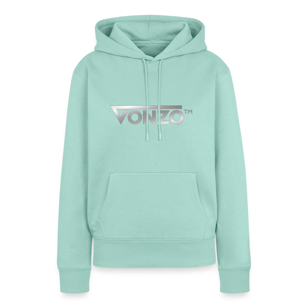 Sweat-shirt menthe VONZO™ avec logo argent.