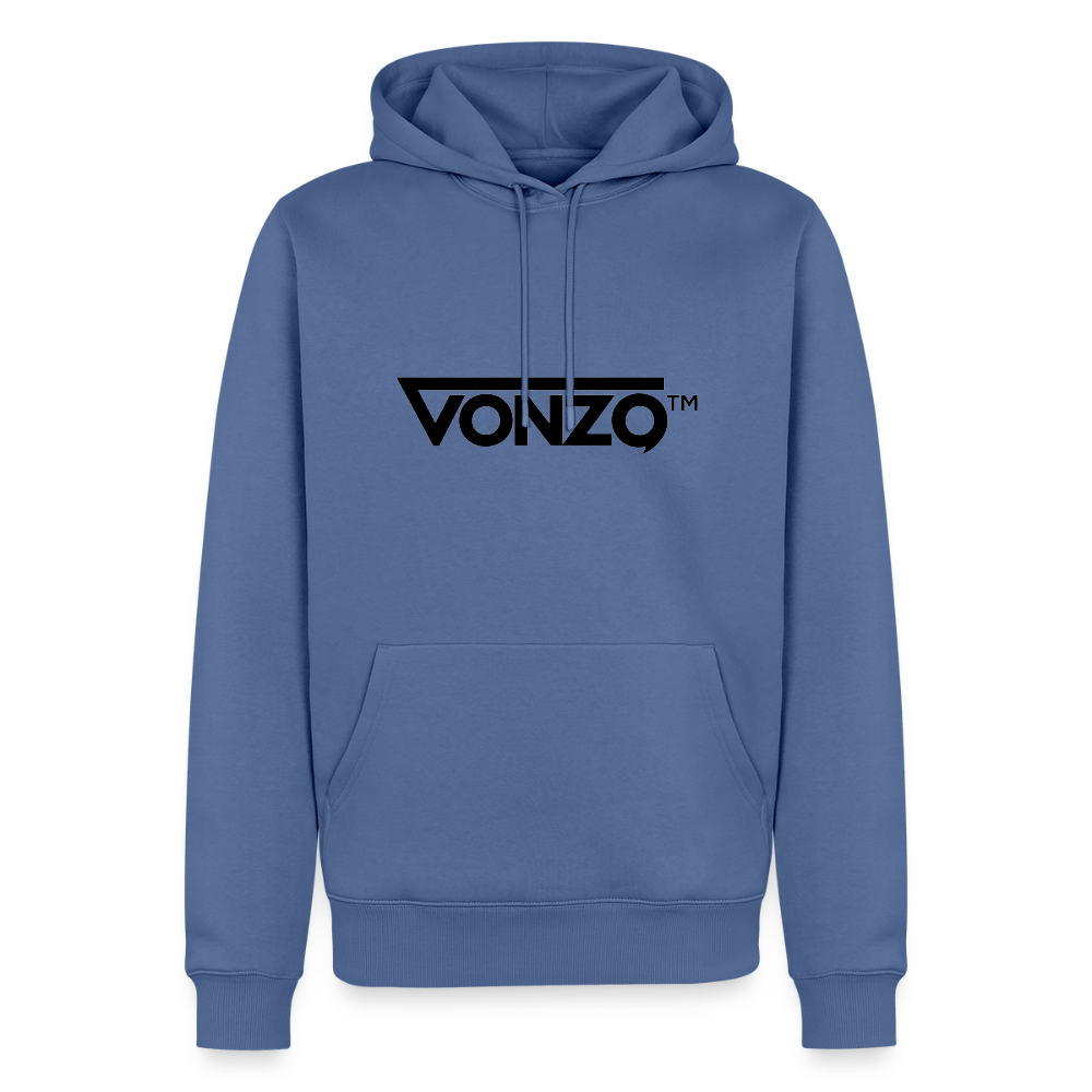 Sweat-shirt à capuche VONZO - bleu pigeon