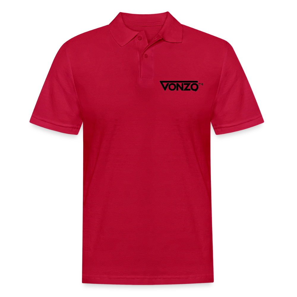 Polo Homme VONZO - cherry red
