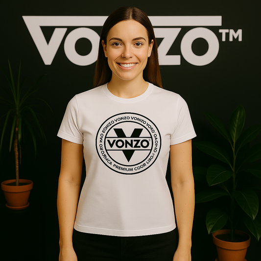 T-shirt Femme VONZO™ – Style Assumé et Confort Premium