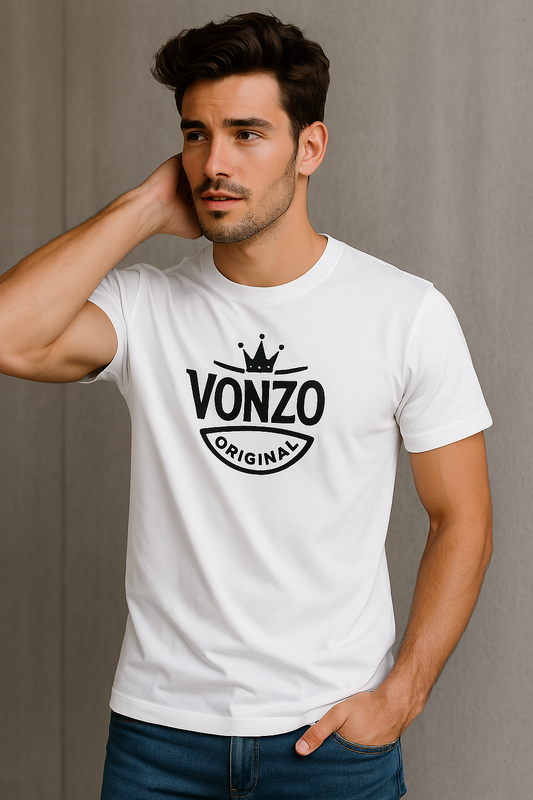 T-shirt Homme Vonzo Original™ – Confort Premium, Style Intemporel